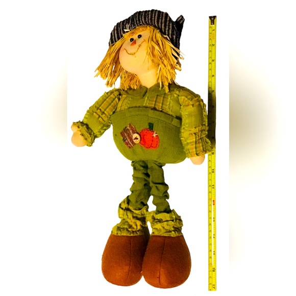 Adorable Fall Scarecrow Kids Heavy dolls! - Picture 4 of 4
